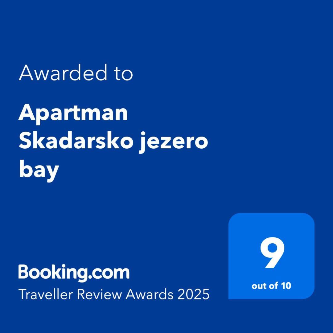 Apartman Skadarsko Jezero Bay Vranjina Экстерьер фото